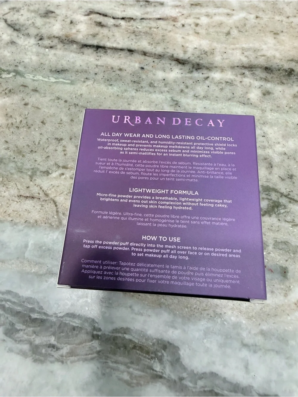 Urban Decay all nighter loose setting powder
